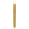 12" Gold Glittered Flameless Taper Candles, 2ct.